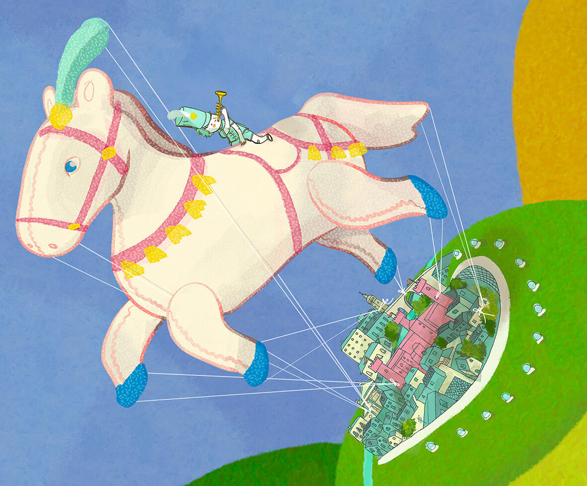 Proposta di cartolina per la Festa di San Savino di Ivrea